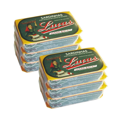 Sardinas en Aceite de Oliva Luças 125g
